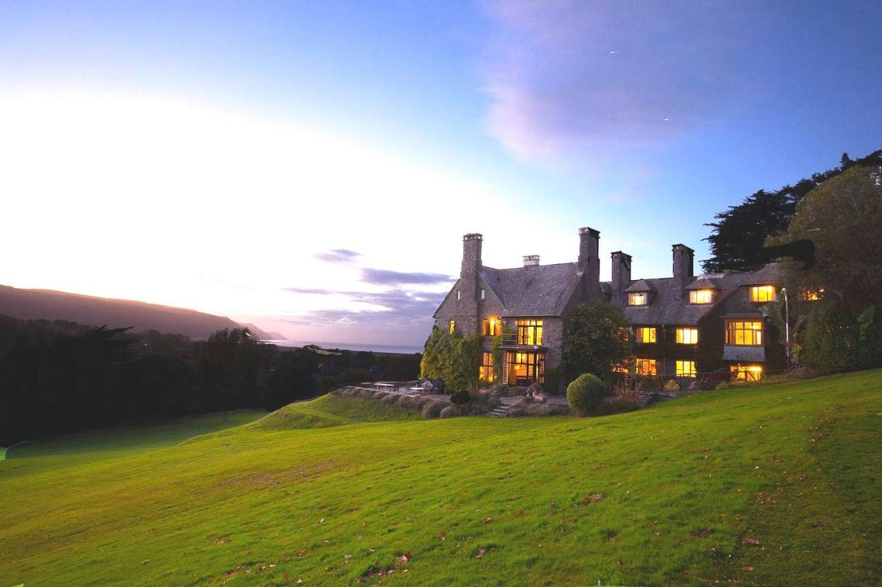 Luxury Bed And Breakfast At Bossington Hall In Exmoor, Somerset Porlock Exterior foto