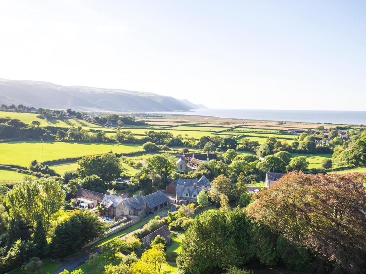 Luxury Bed And Breakfast At Bossington Hall In Exmoor, Somerset Porlock Exterior foto