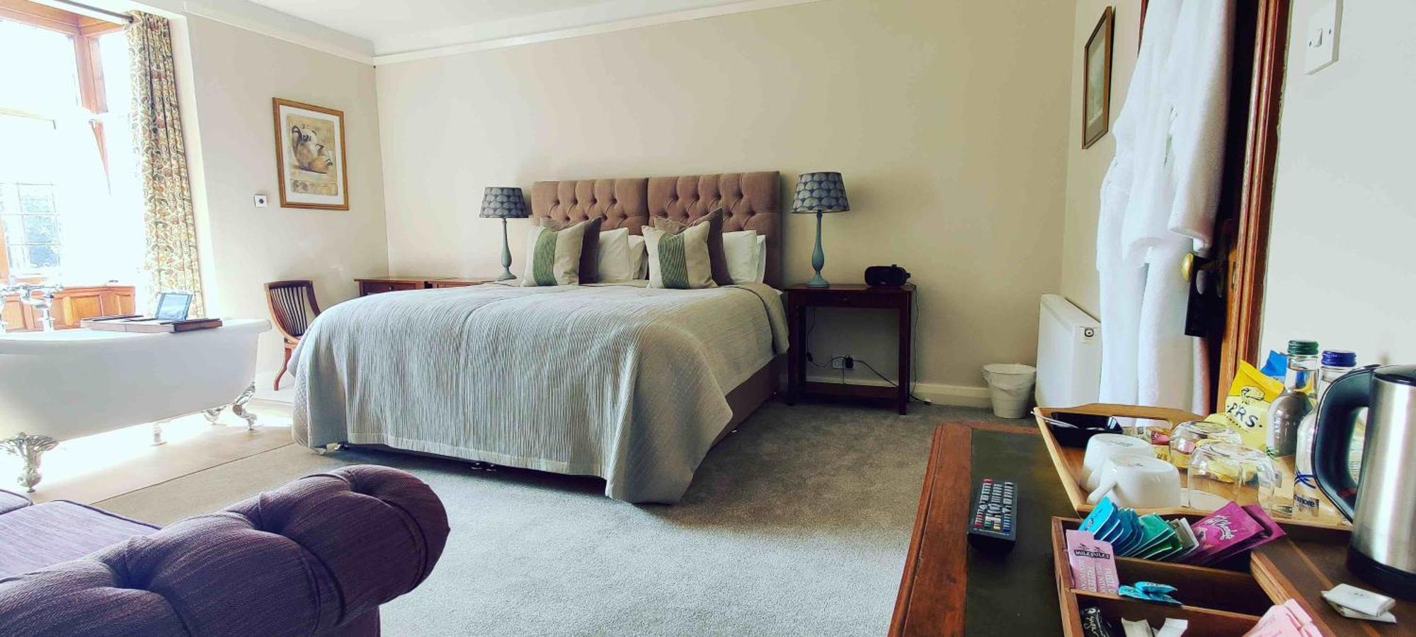 Luxury Bed And Breakfast At Bossington Hall In Exmoor, Somerset Porlock Quarto foto